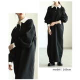 トラッドな雰囲気溢れるフェイクレイヤードニットロングワンピース レディース ファ… | Sawa a la mode | 詳細画像10 