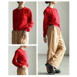 差し色バイカラーニットカーディガン レディース ファッション | Sawa a la mode | 詳細画像17 