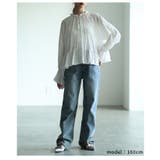 前後で楽しめる2wayシャーリングペプラムブラウス レディース ファッション | Sawa a la mode | 詳細画像21