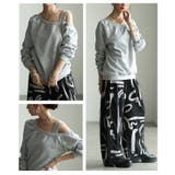 大人の抜け感を楽しむワンショルダープルオーバー レディース ファッション | Sawa a la mode | 詳細画像17 