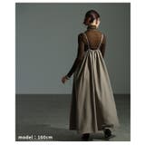 美人シルエットを描くエンパイヤキャミソールワンピース レディース ファッション | Sawa a la mode | 詳細画像8 