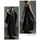美人シルエットを描くエンパイヤキャミソールワンピース レディース ファッション | Sawa a la mode | 詳細画像15 