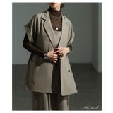 マニッシュに格上げするテーラードダブルジャケット レディース ファッション | Sawa a la mode | 詳細画像2 