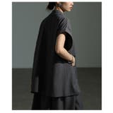 マニッシュに格上げするテーラードダブルジャケット レディース ファッション | Sawa a la mode | 詳細画像22 