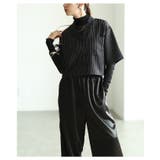 後ろ姿にヒトクセ足すバックジップストライプジャケット レディース ファッション | Sawa a la mode | 詳細画像12 