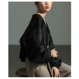 モードな雰囲気漂う異素材MA 1ボレロブルゾン レディース | Sawa a la mode | 詳細画像4