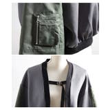 モードな雰囲気漂う異素材MA 1ボレロブルゾン レディース | Sawa a la mode | 詳細画像23