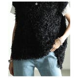 華やかにアップデートするシャギーニットベスト レディース ファッション | Sawa a la mode | 詳細画像22 