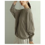 大人の抜け感を楽しむオーガンジードッキングプルオーバー レディース ファッション | Sawa a la mode | 詳細画像12 