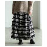 主役級ティアードフリルスカート レディース ファッション | Sawa a la mode | 詳細画像4