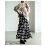 主役級ティアードフリルスカート レディース ファッション | Sawa a la mode | 詳細画像13