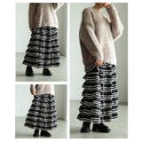 主役級ティアードフリルスカート レディース ファッション | Sawa a la mode | 詳細画像17