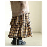 スイート×トラッドなタータンチェックティアードフリルスカート レディース | Sawa a la mode | 詳細画像4