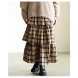 スイート×トラッドなタータンチェックティアードフリルスカート レディース | Sawa a la mode | 詳細画像10