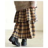 スイート×トラッドなタータンチェックティアードフリルスカート レディース | Sawa a la mode | 詳細画像12