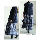 スイート×トラッドなタータンチェックティアードフリルスカート レディース | Sawa a la mode | 詳細画像15