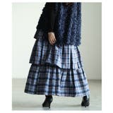 スイート×トラッドなタータンチェックティアードフリルスカート レディース | Sawa a la mode | 詳細画像16