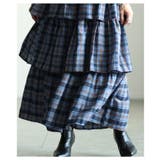 スイート×トラッドなタータンチェックティアードフリルスカート レディース | Sawa a la mode | 詳細画像20