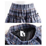 スイート×トラッドなタータンチェックティアードフリルスカート レディース | Sawa a la mode | 詳細画像23