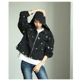 繊細な甘さ漂う花柄刺繍撥水加工マウンテンパーカー レディース ファッション | Sawa a la mode | 詳細画像17 