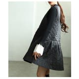 カジュアルな甘さ漂うダイヤ×花柄キルティングワンピース レディース ファッション | Sawa a la mode | 詳細画像14 