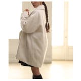 シーズンムード高まるコクーンシルエットシャギーコート レディース ファッション | Sawa a la mode | 詳細画像8 