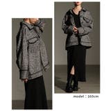 格上げするフリンジラインツイードジャケット レディース ファッション | Sawa a la mode | 詳細画像15
