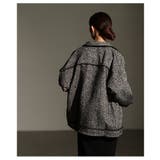 格上げするフリンジラインツイードジャケット レディース ファッション | Sawa a la mode | 詳細画像16