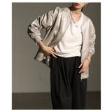 品格を落とし込んだ裾ドロストジップアップサテンブルゾン レディース ファッション | Sawa a la mode | 詳細画像14 