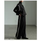 大人スポーティーなサイドラインワイドパンツ レディース ファッション | Sawa a la mode | 詳細画像20 