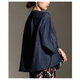 遊び心ある袖口リボン&スリットデニムブラウス レディース ファッション | Sawa a la mode | 詳細画像16
