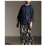 遊び心ある袖口リボン&スリットデニムブラウス レディース ファッション | Sawa a la mode | 詳細画像21