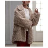 リュクスな気分高まるプードルファーダブルミドルコート レディース ファッション | Sawa a la mode | 詳細画像21 