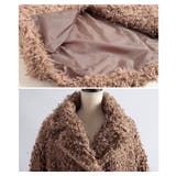 リュクスな気分高まるプードルファーダブルミドルコート レディース ファッション | Sawa a la mode | 詳細画像22 