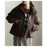 おしゃれで暖かボアカラージャケット アウター レディース | Sawa a la mode | 詳細画像4 