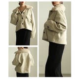 おしゃれで暖かボアカラージャケット アウター レディース | Sawa a la mode | 詳細画像17 