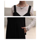 さらっと着こなせるビスチェ切替オールインワンパンツ レディース ファッション | Sawa a la mode | 詳細画像5