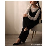 さらっと着こなせるビスチェ切替オールインワンパンツ レディース ファッション | Sawa a la mode | 詳細画像8