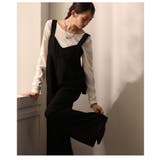 さらっと着こなせるビスチェ切替オールインワンパンツ レディース ファッション | Sawa a la mode | 詳細画像20