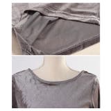 後ろ姿で差をつけるシアーベロアバックオープンプルオーバー レディース ファッション | Sawa a la mode | 詳細画像23