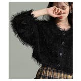 主役に魅せるフェザーニットクロップドカーディガン レディース ファッション | Sawa a la mode | 詳細画像21 