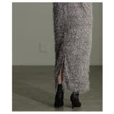 主役級の華やかさ纏うフェザーニットVネックジャンパースカート レディース | Sawa a la mode | 詳細画像15