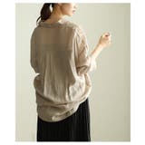 表情を豊かにするランダムコード刺繍シアーシャツ レディース ファッション | Sawa a la mode | 詳細画像16 