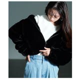 思わず触れたくなるエコファーフード付ジャケット レディース ファッション | Sawa a la mode | 詳細画像16 