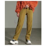 セルフカットできるリブストレートパンツ 美脚 レディース | Sawa a la mode | 詳細画像4 