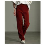 セルフカットできるリブストレートパンツ 美脚 レディース | Sawa a la mode | 詳細画像12 