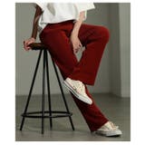 セルフカットできるリブストレートパンツ 美脚 レディース | Sawa a la mode | 詳細画像14 