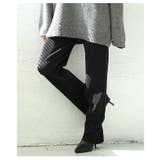 セルフカットできるリブストレートパンツ 美脚 レディース | Sawa a la mode | 詳細画像15 