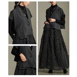 一点投入でオシャレ見えなショート丈ジレ風ジャケット レディース ファッション | Sawa a la mode | 詳細画像17 