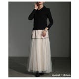 エッジを効かせたジャガードシャーリングポロトップス レディース ファッション | Sawa a la mode | 詳細画像7 